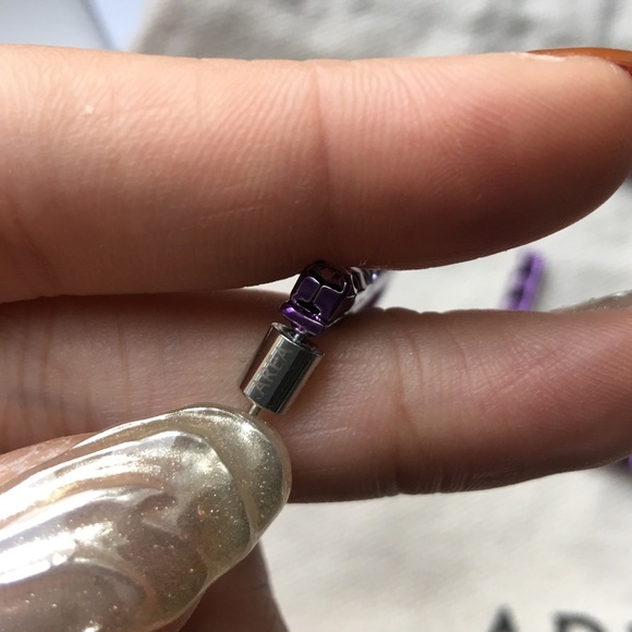 NEW Area NYC square hoop earring - Picture 6 of 7